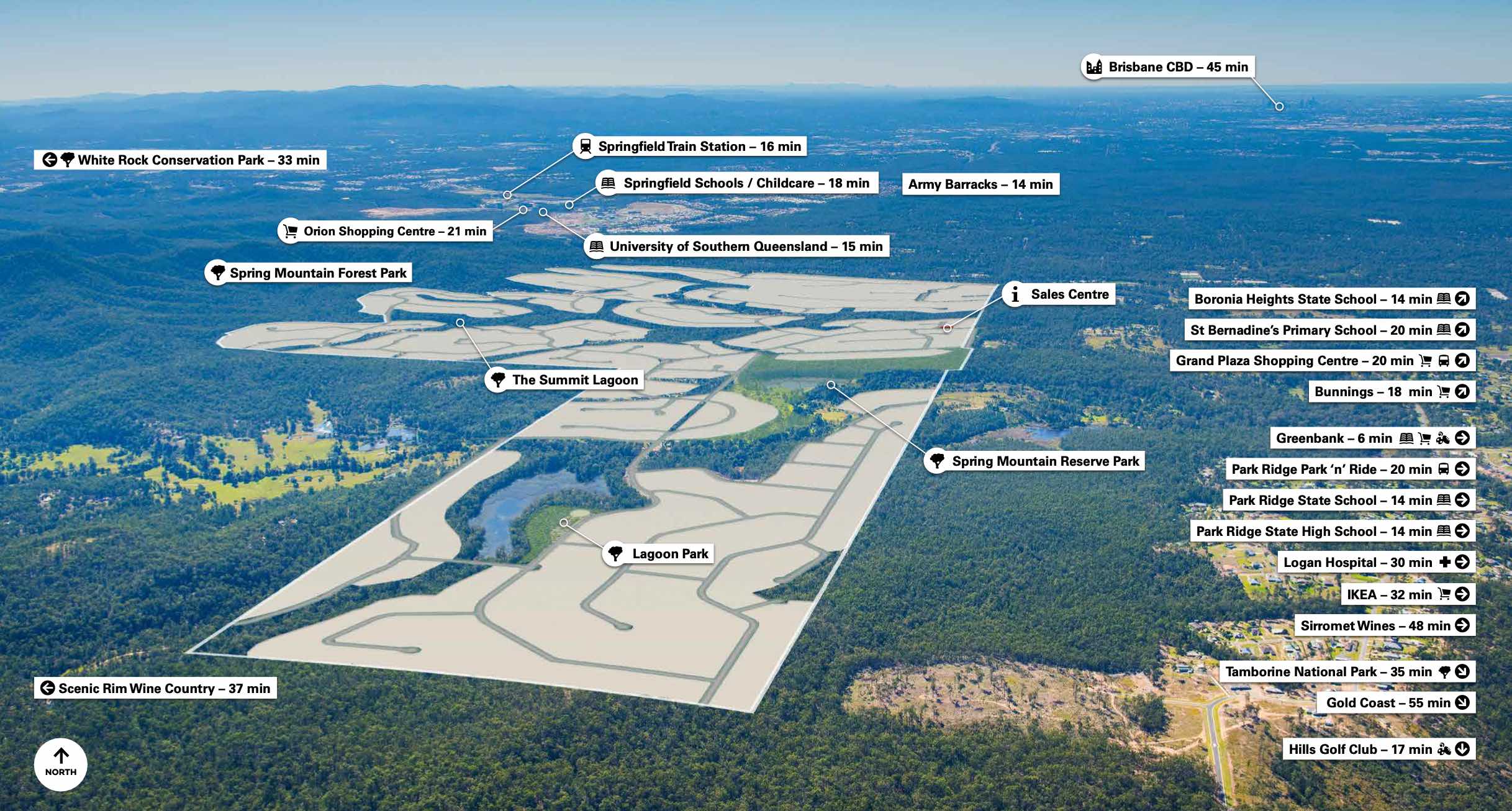 [Land for Sale] Spring Mountain Acreage Estate, Greenbank OpenLot